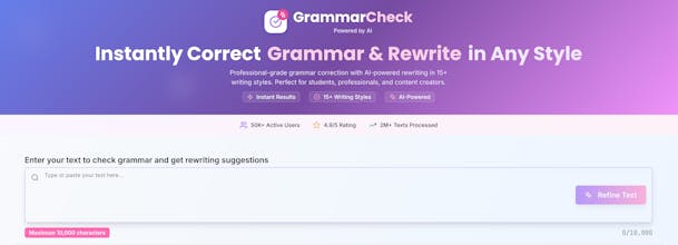 RefineSentence β Grammar & Rewrites gallery image