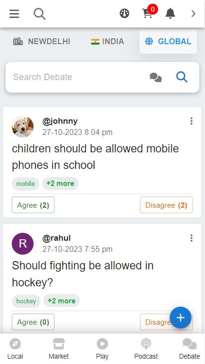 هل تحب النقاش؟ حصلت على مجتمع لك