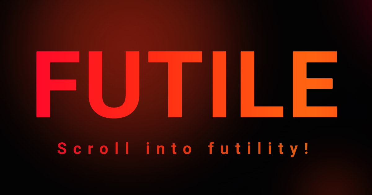 Scroll into absurdity gallery image