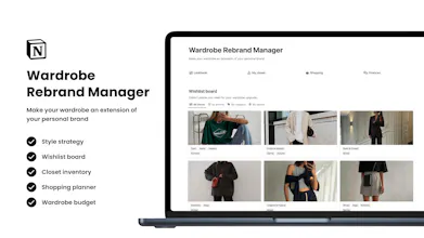 Wardrobe Rebrand Manager gallery image