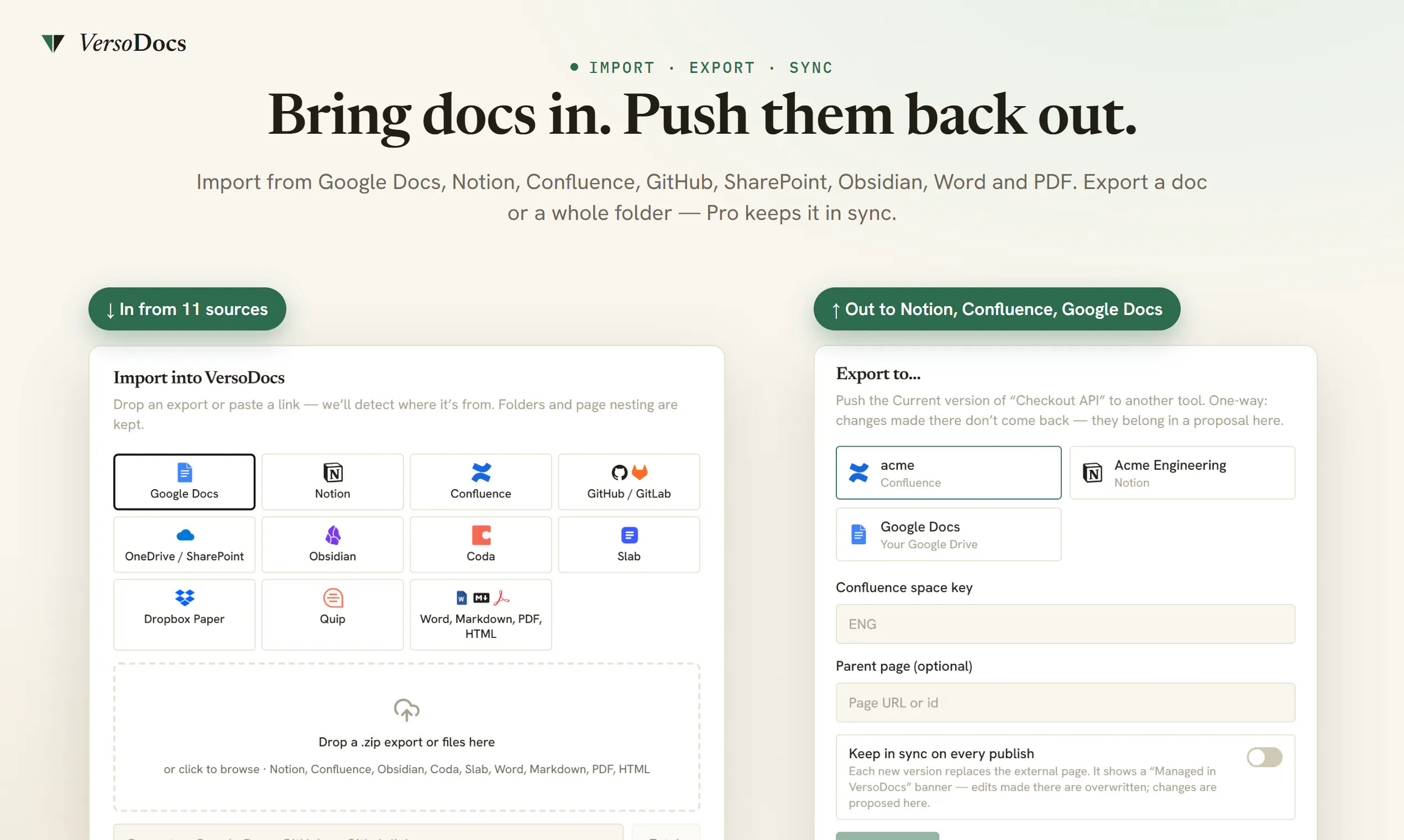 VersoDocs: Version control for documents gallery image