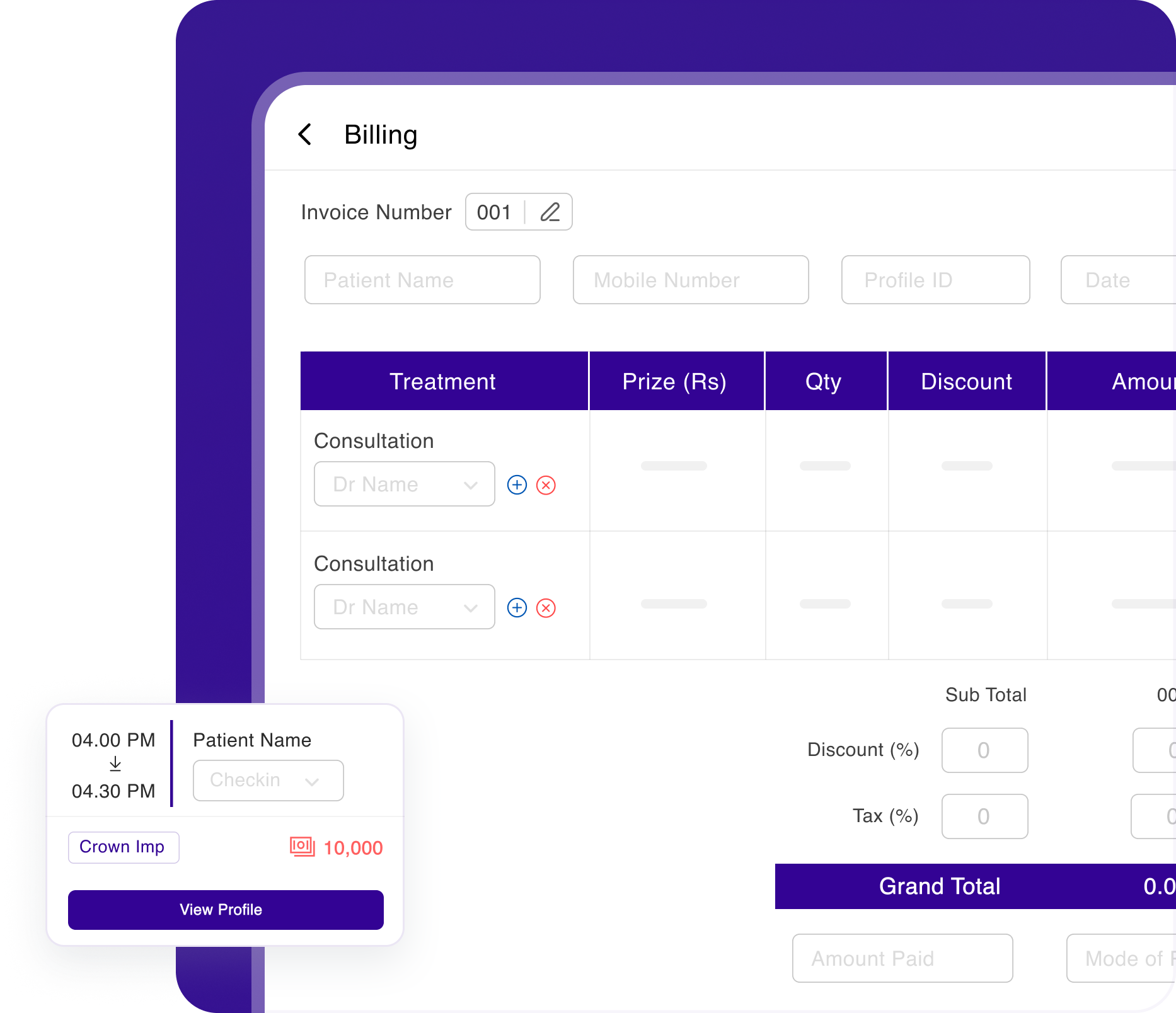 Medycn Prime - Screenshot 2 showing product features and functionality