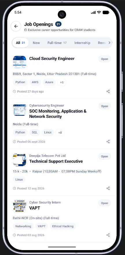 Craw Security App gallery image