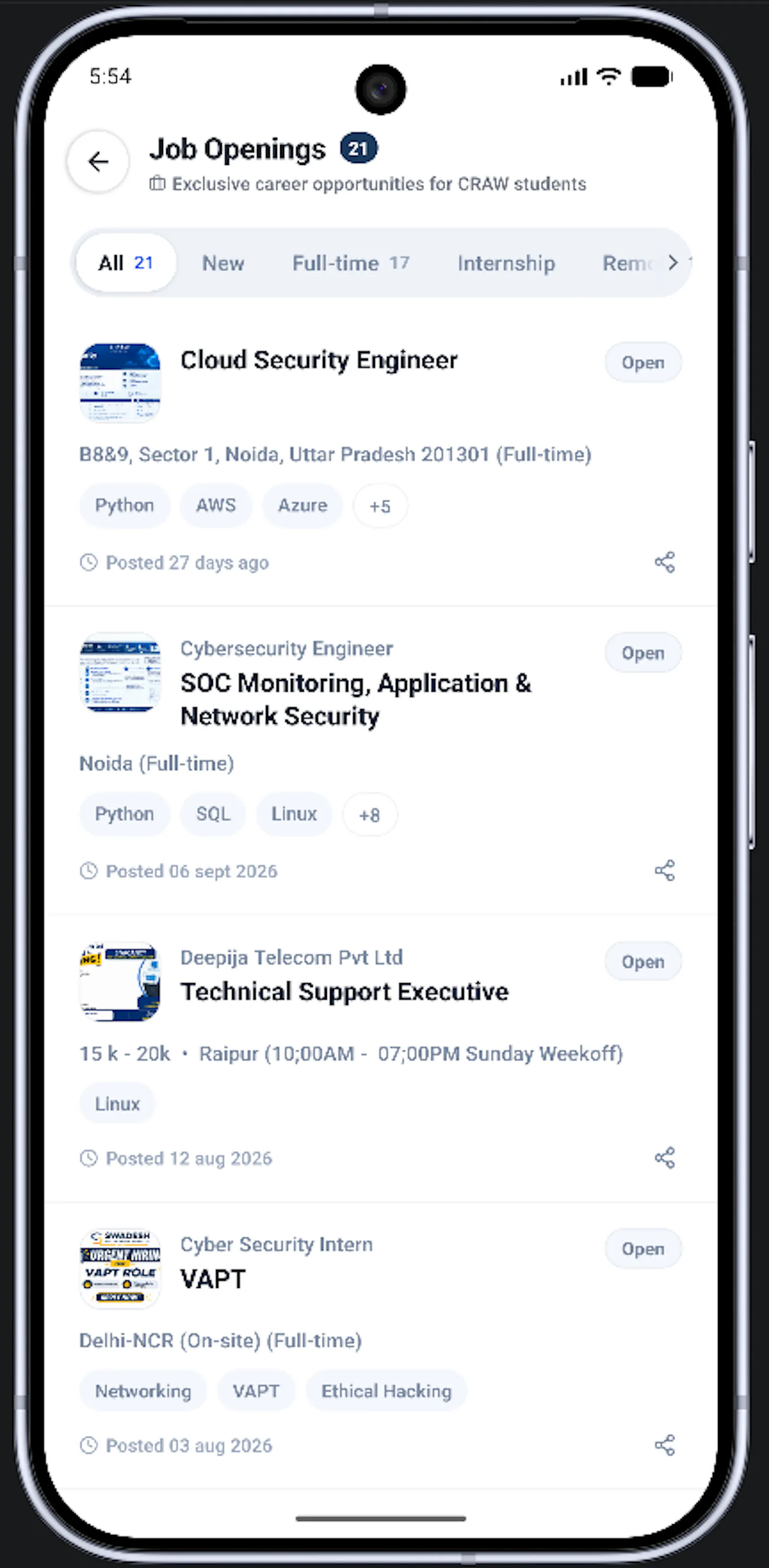 Craw Security App screenshot 3