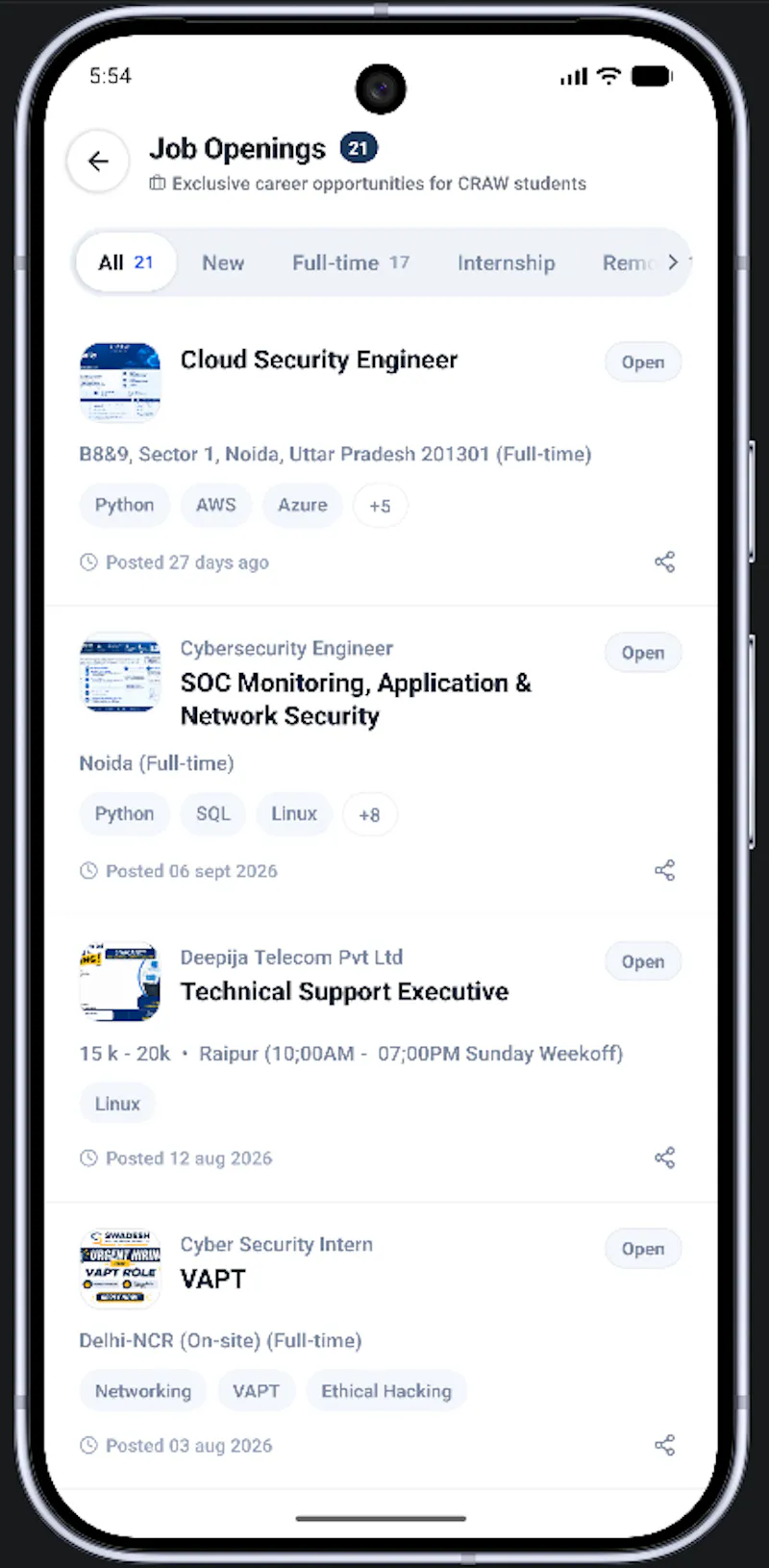 Craw Security App screenshot 3