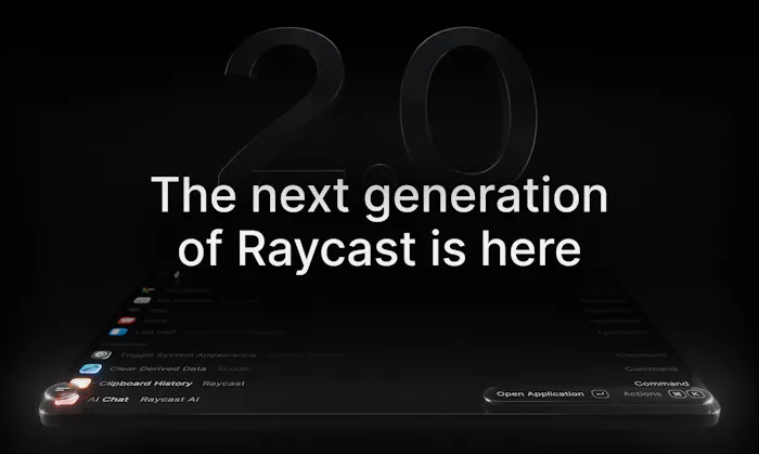 Raycast 2.0产品图