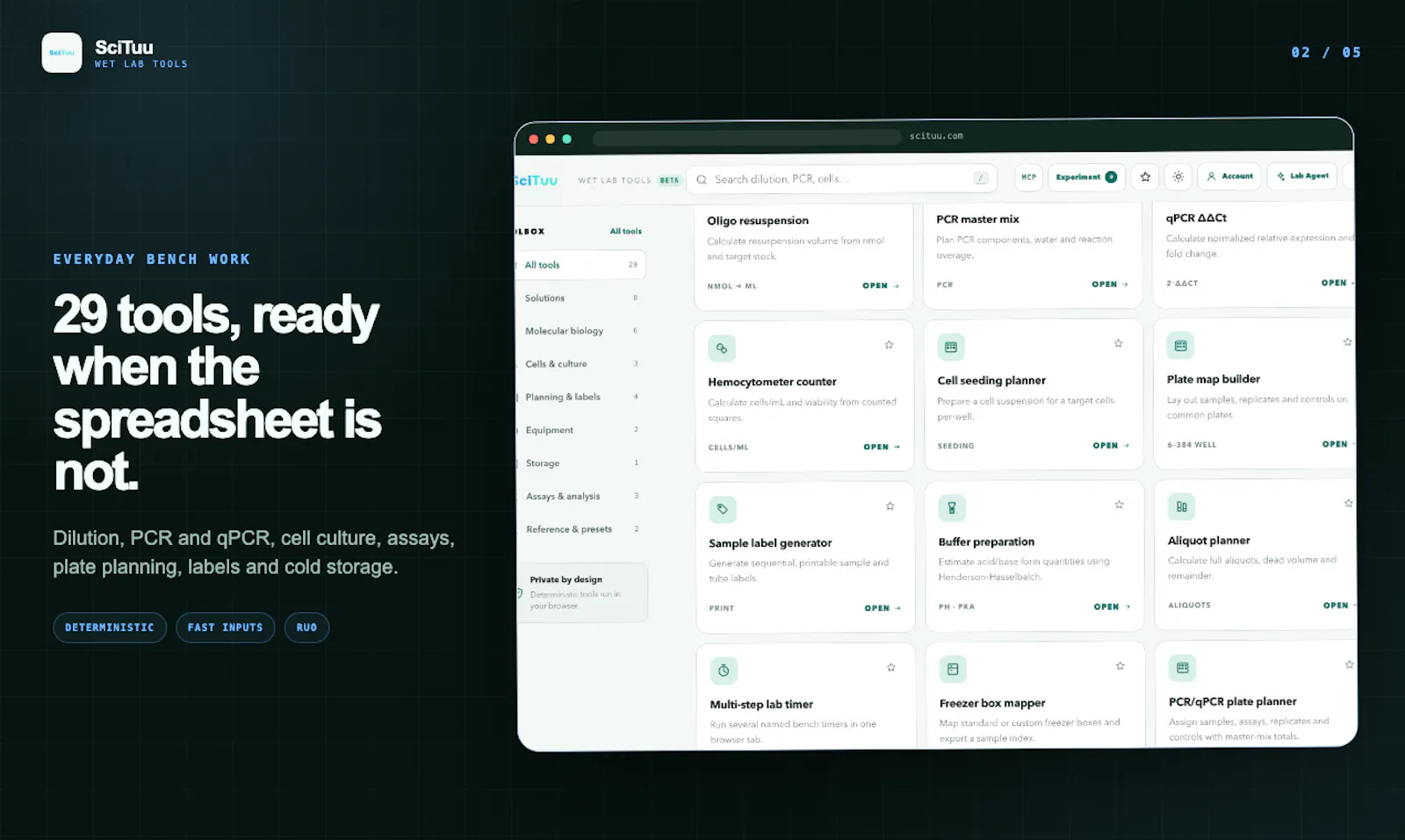 SciTuu Wet Lab Tools screenshot 9