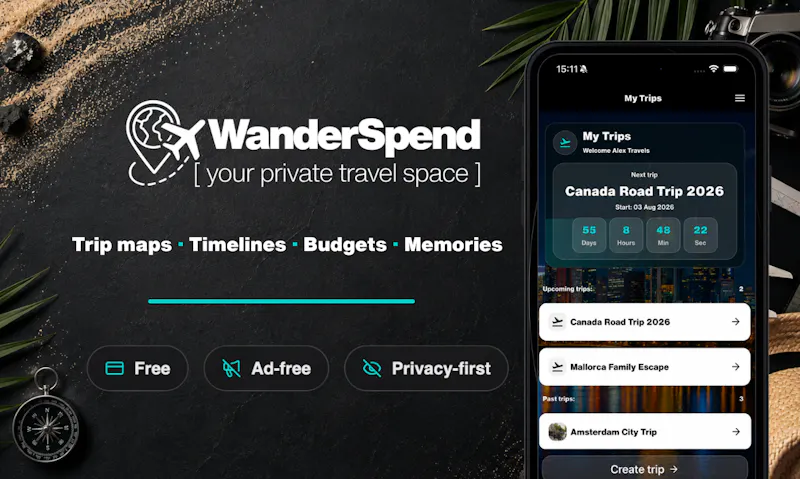WanderSpend screenshot 2