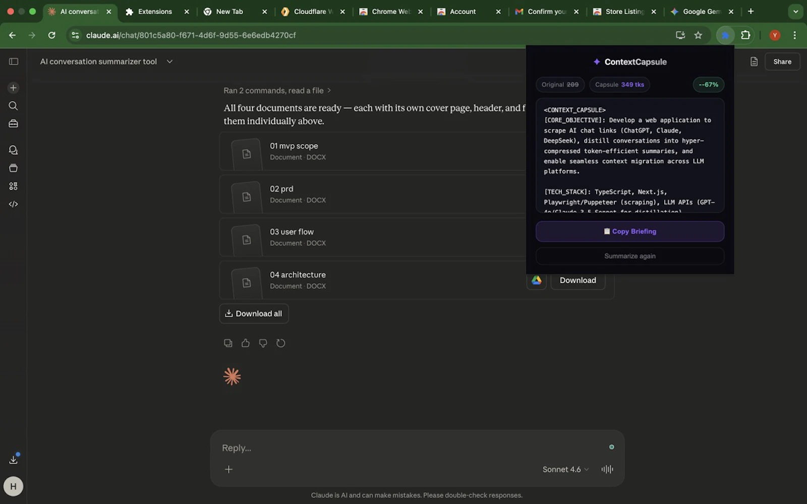 ContextCapsule screenshot 1