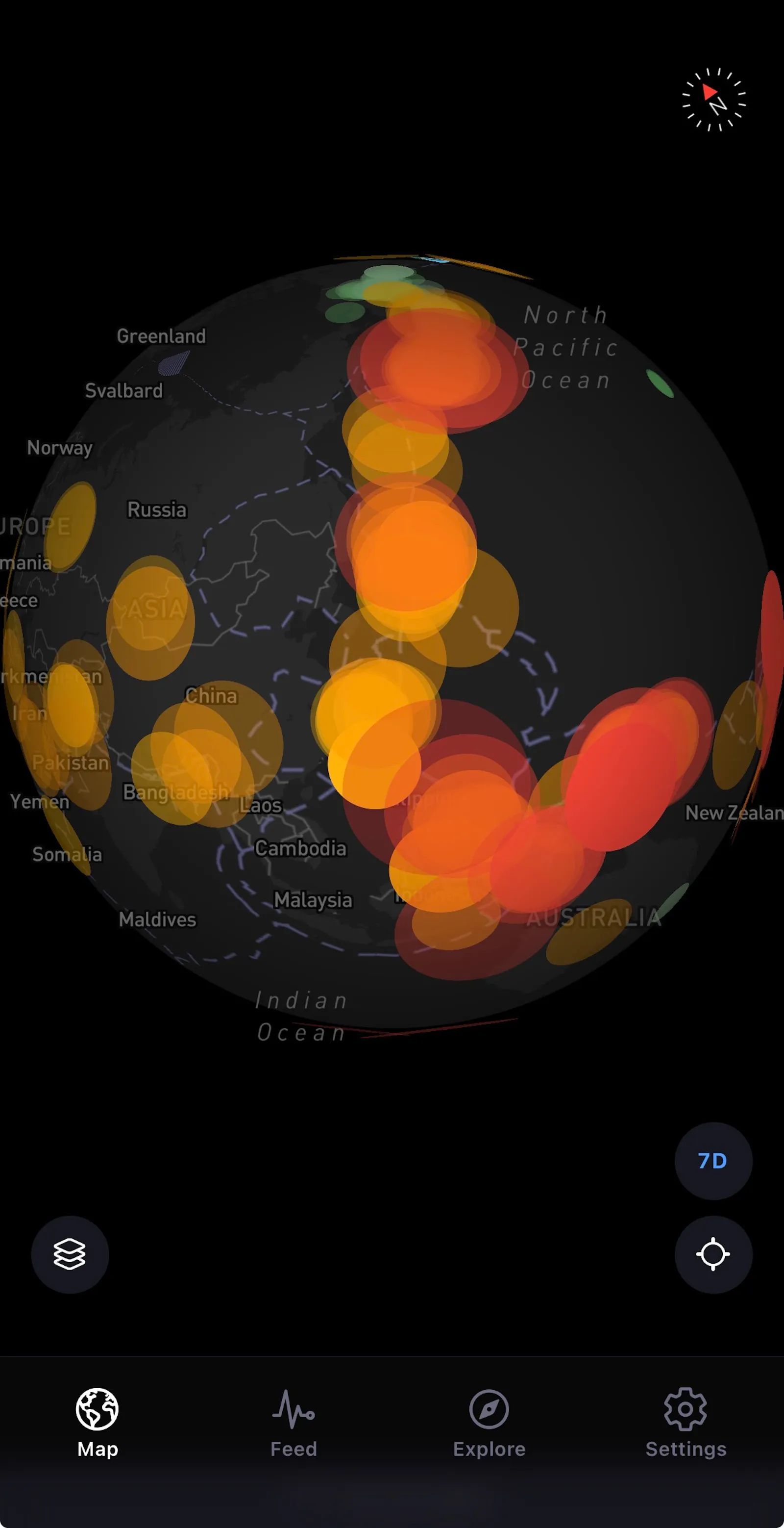 Tremor — Earthquake Tracker screenshot 3