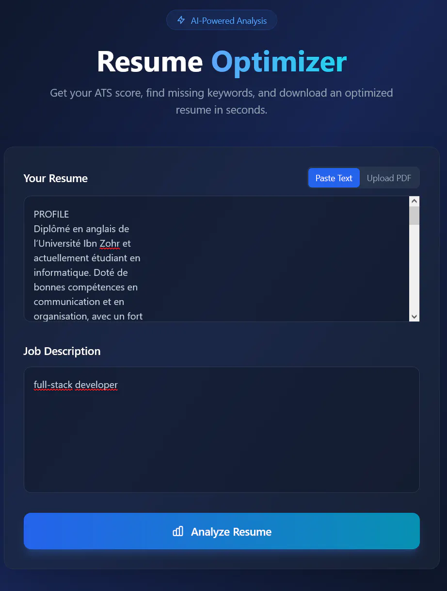 Resume Optimizer gallery image