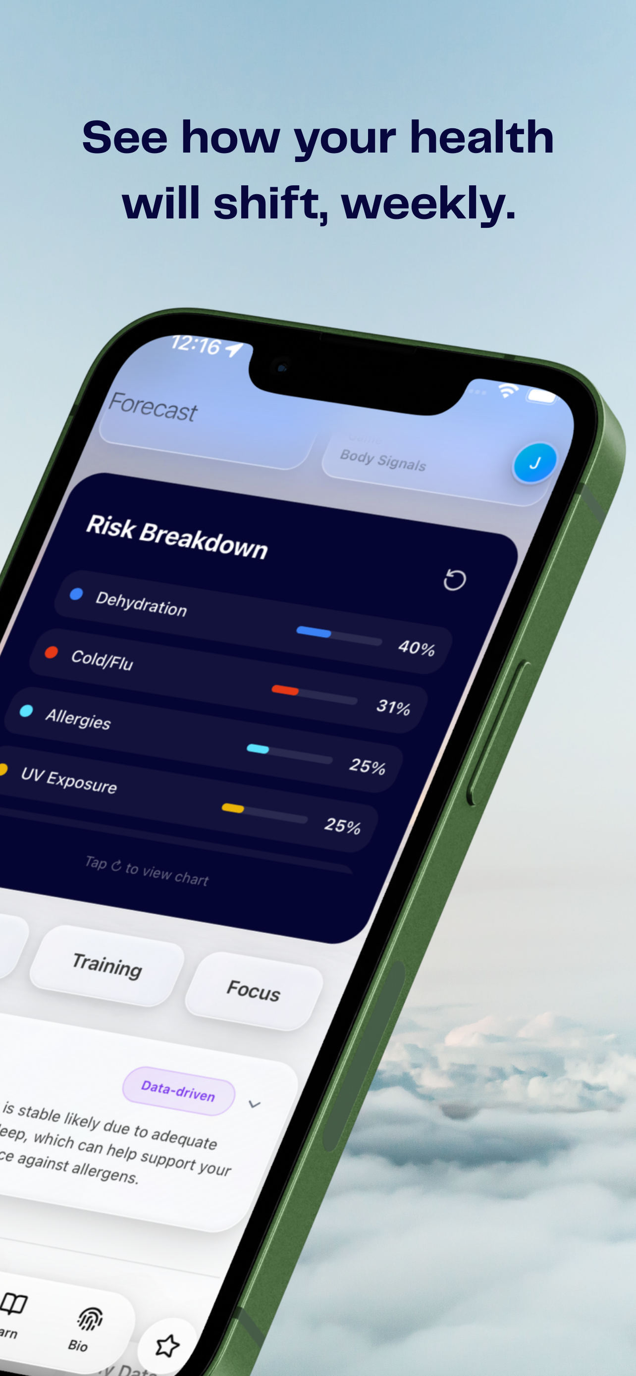 Obeo: Health On the Go - Screenshot 3 showing product features and functionality