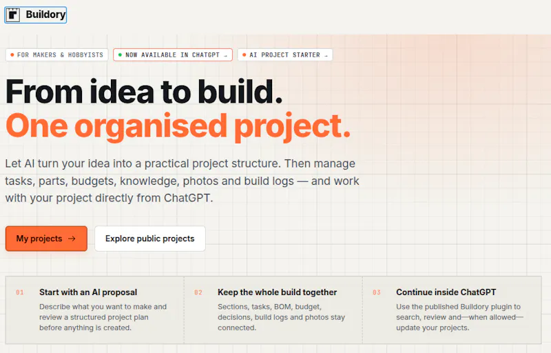 Buildory screenshot 1