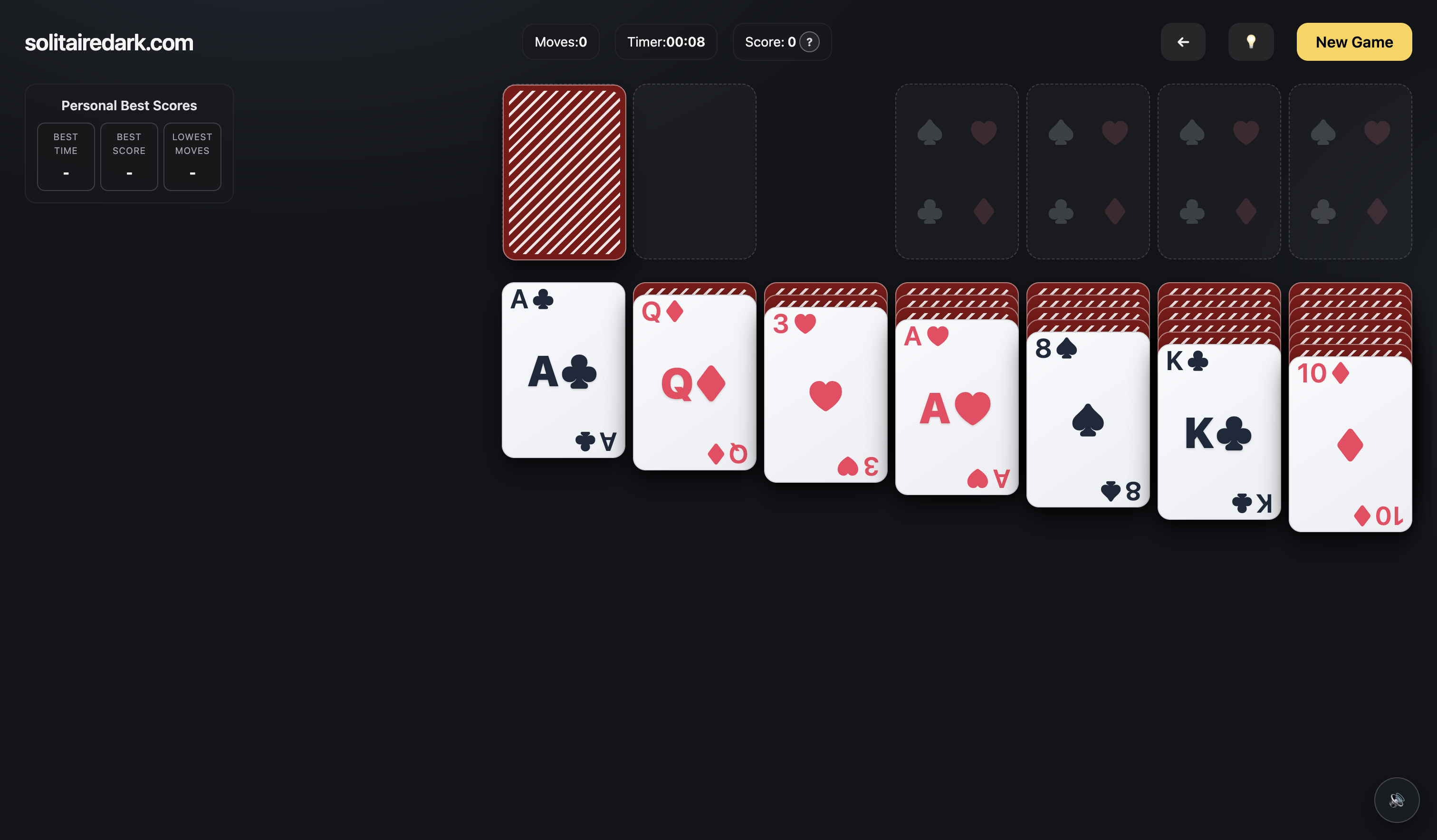 Solitaire Dark Mode gallery image