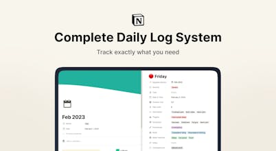 Notion Headache & Migraine Tracker gallery image