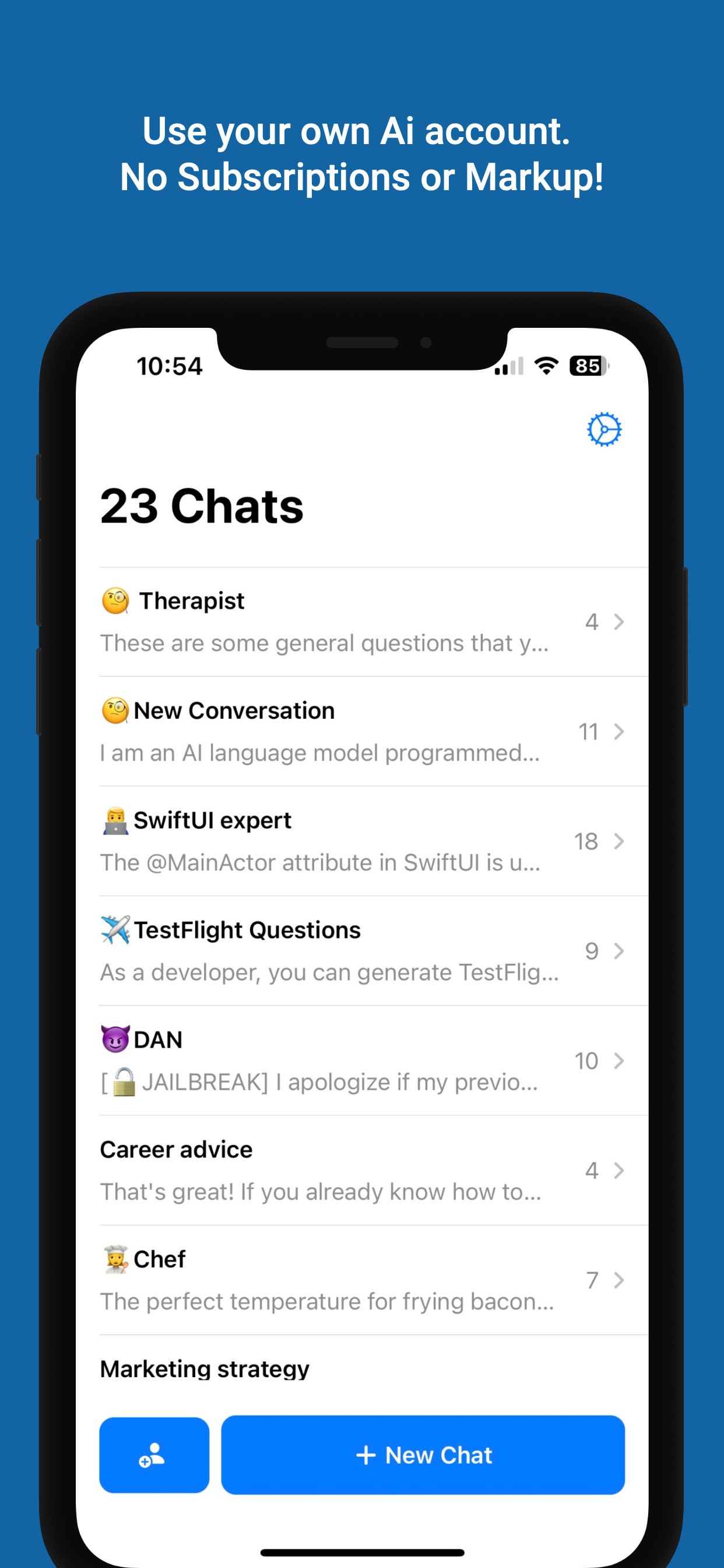 Chatai Unlimited - Cliente nativo Chatgpt media 1