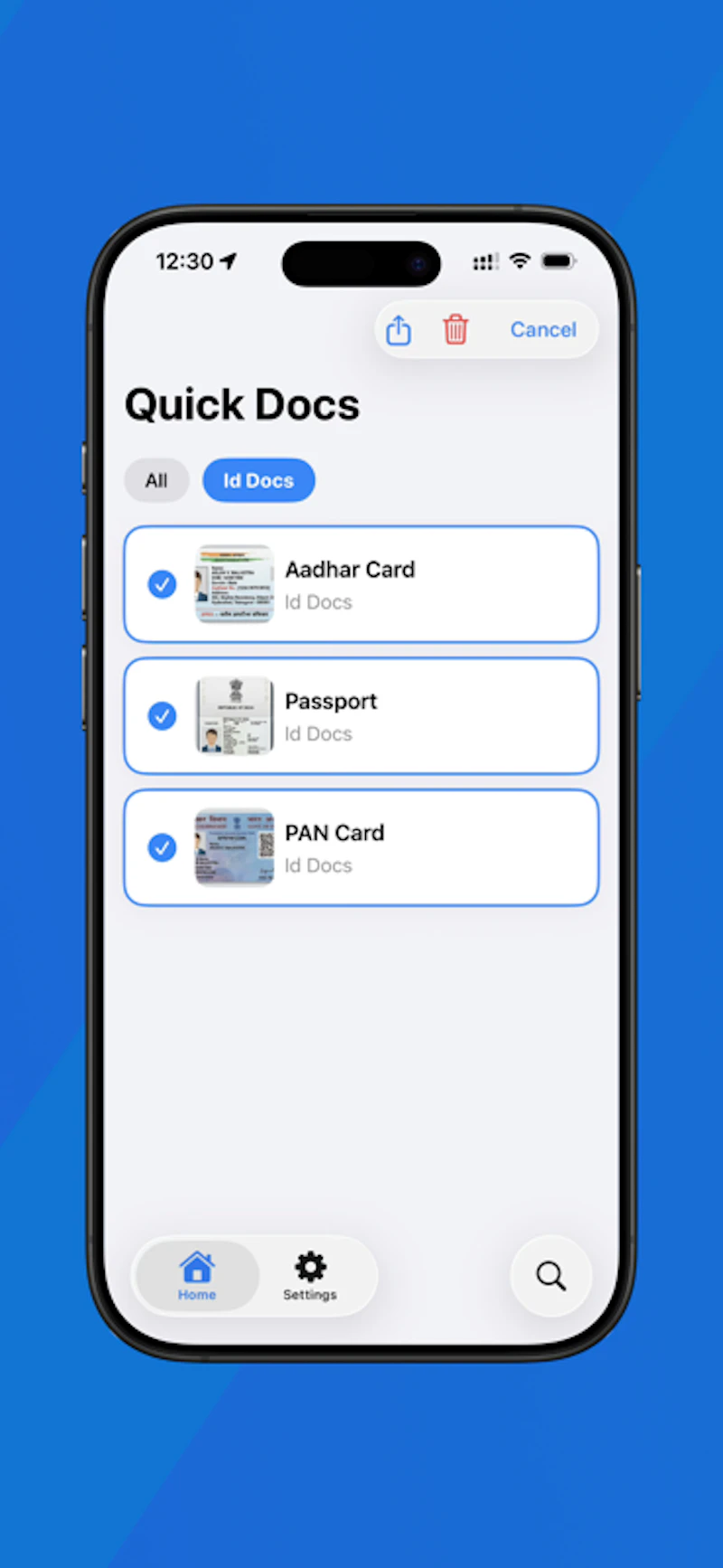 QuickDocs screenshot 3