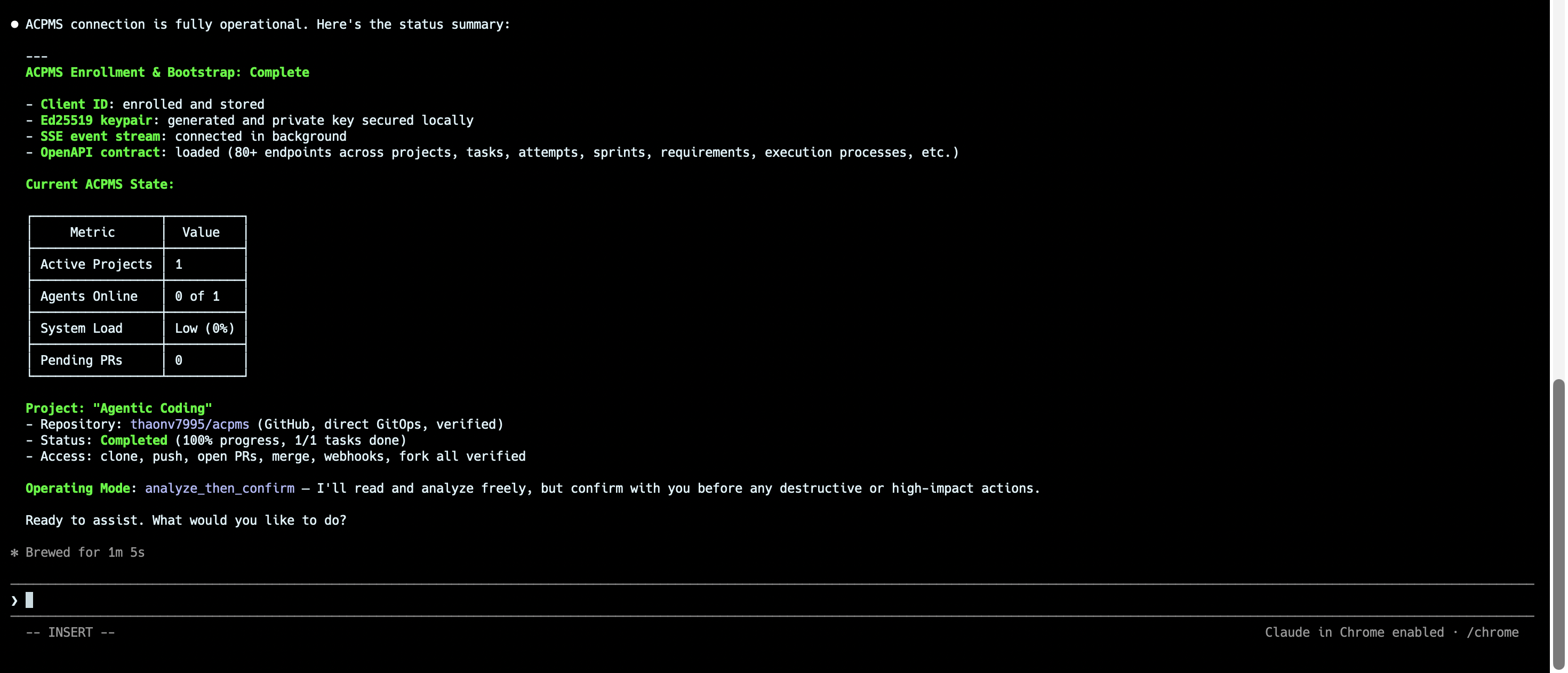 ACPMS - Screenshot 3 showing product features and functionality