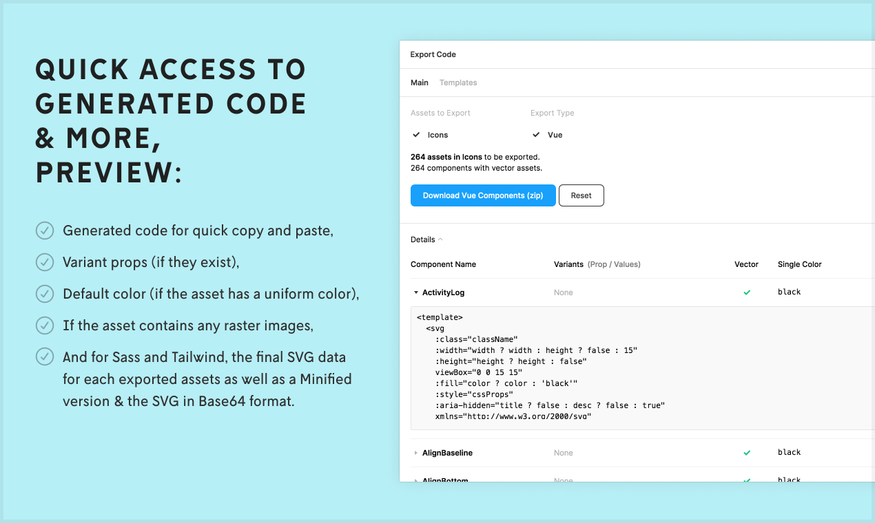 Export Code gallery image