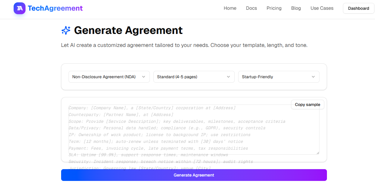 TechAgreement gallery image