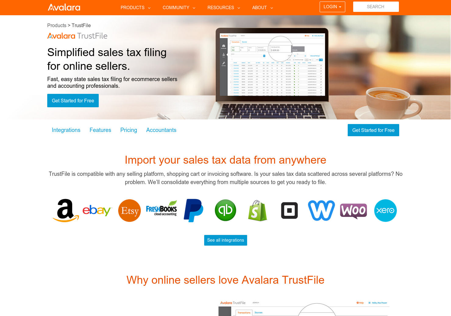 Avalara TrustFile