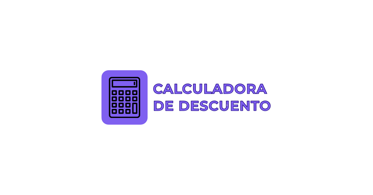 Calculadora De Descuento - Main product screenshot demonstrating key features and user interface