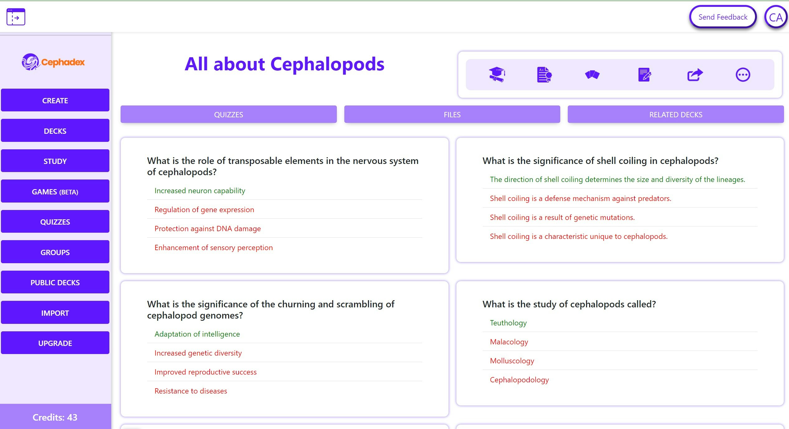 Céphadex media 2
