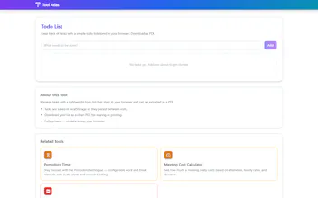 Tool Atlas: Free Online Toolbox gallery image