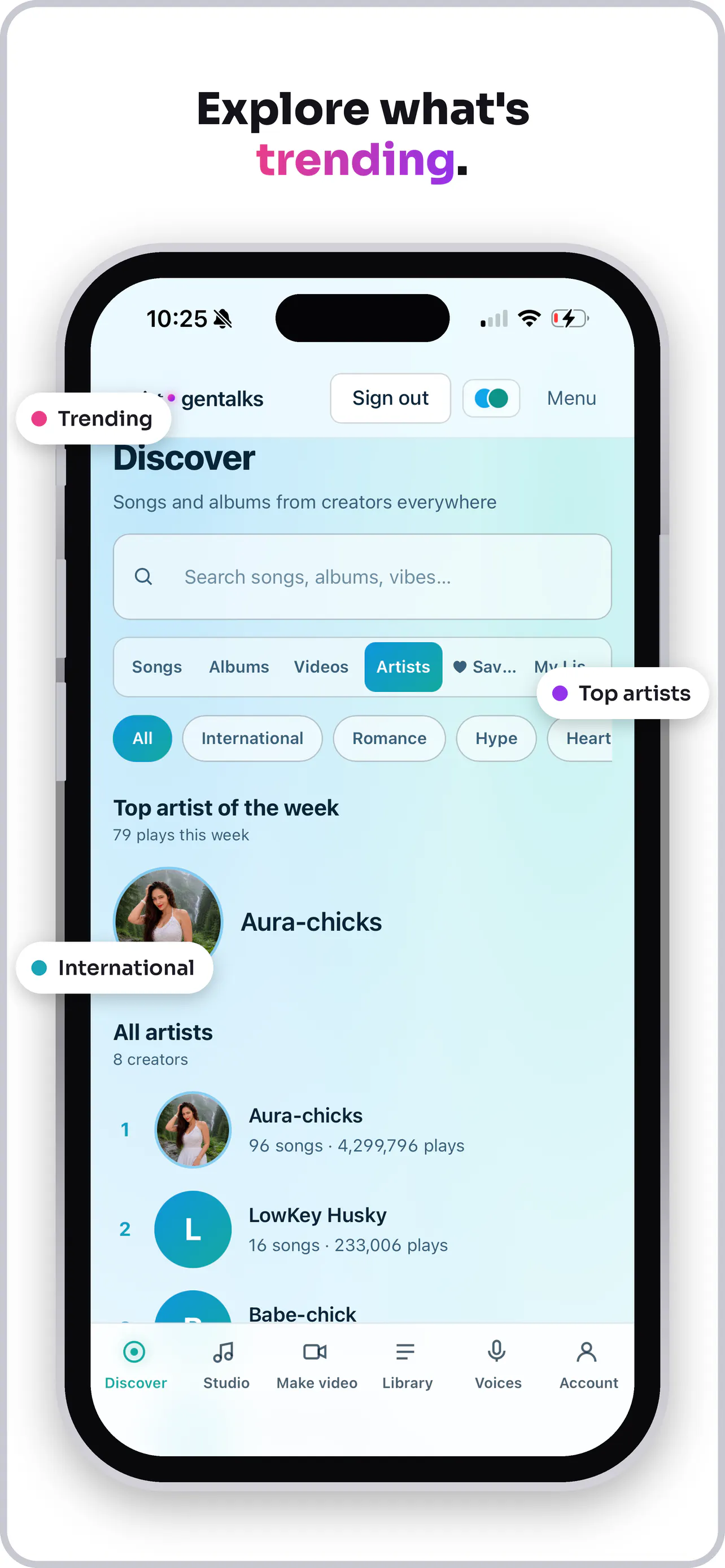 Artist.GenTalks for iOS gallery image