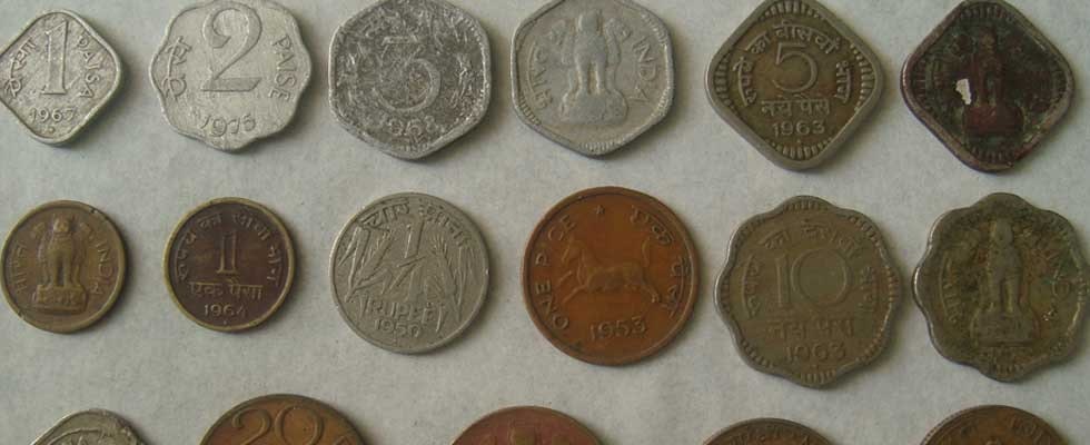 Monedas indias viejas