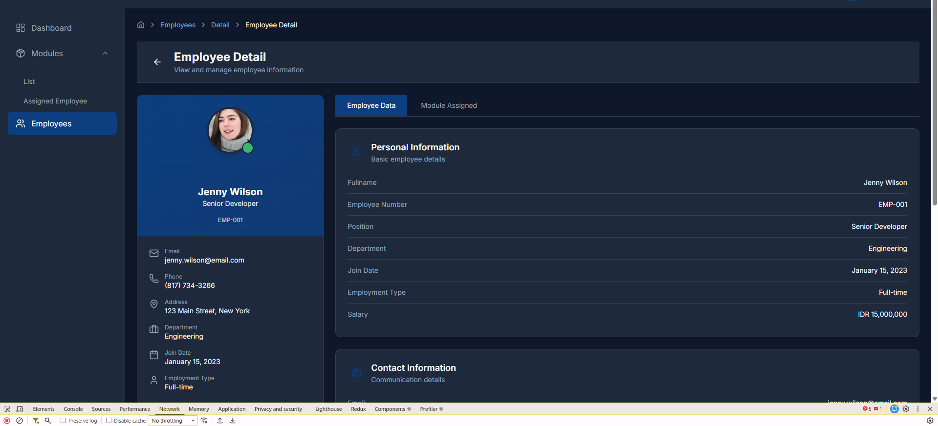 EonStaff - Screenshot 3 showing product features and functionality