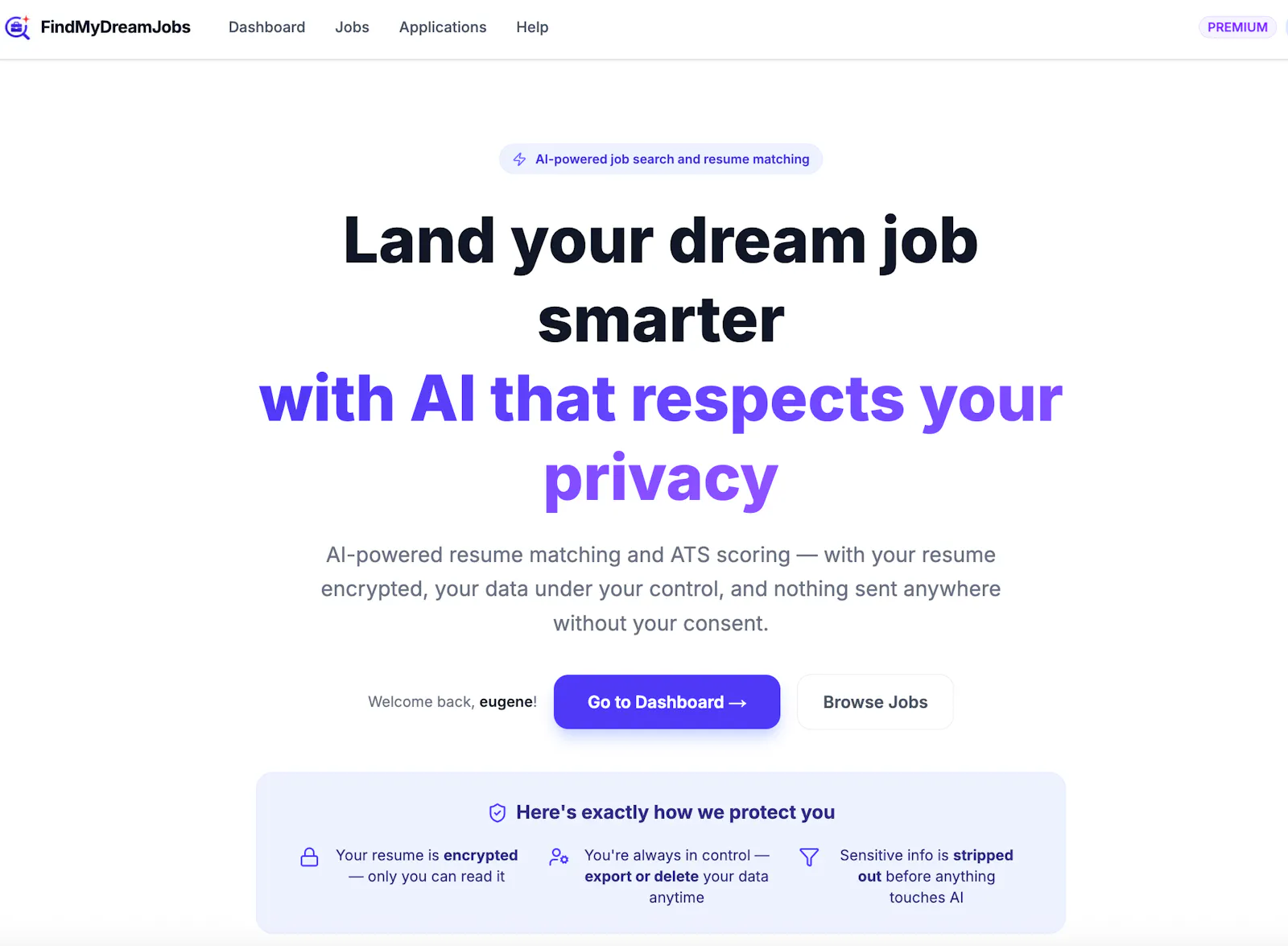 FindMyDreamJobs screenshot 1