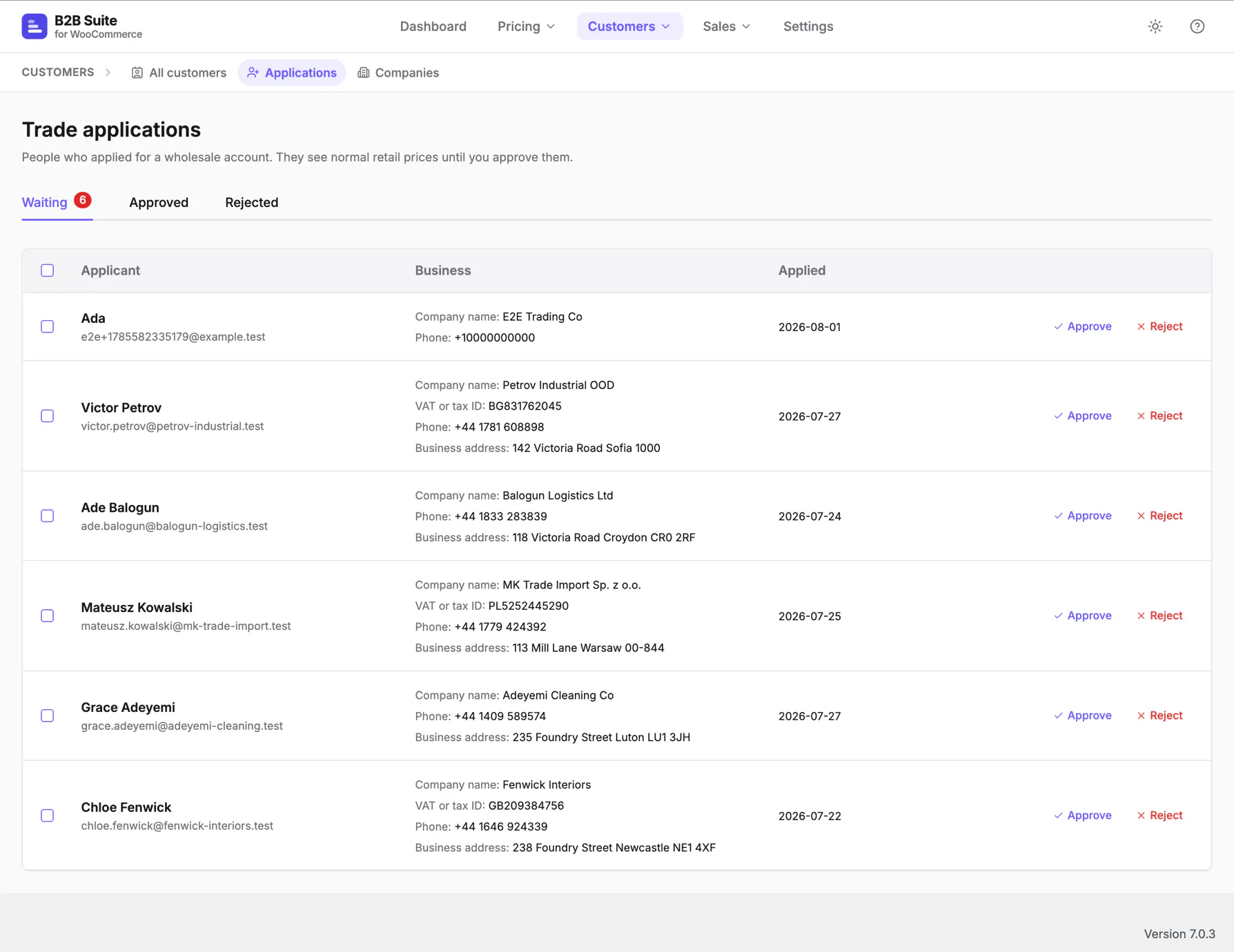 Softminal B2B Suite for WooCommerce gallery image