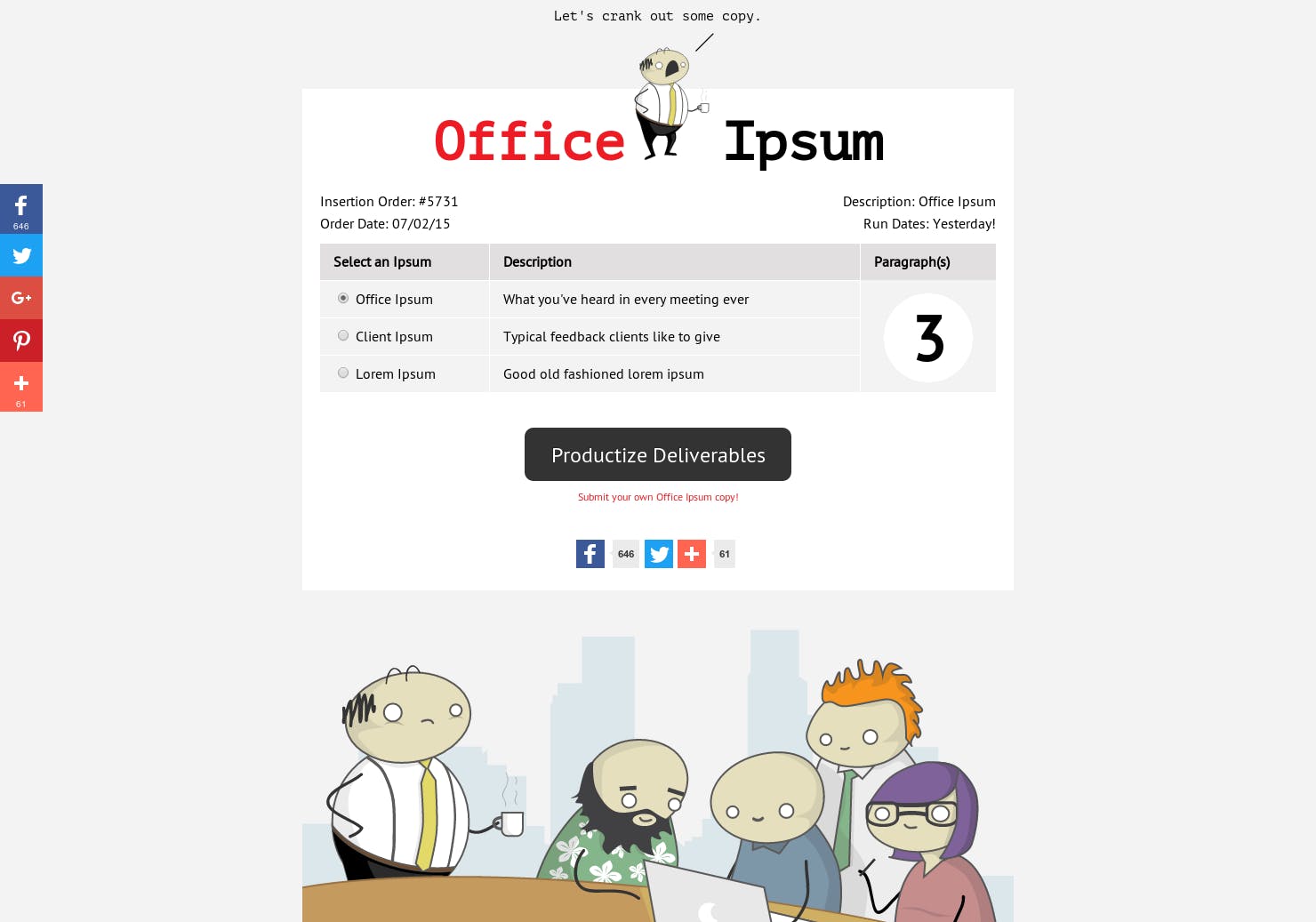 Office Ipsum media 1