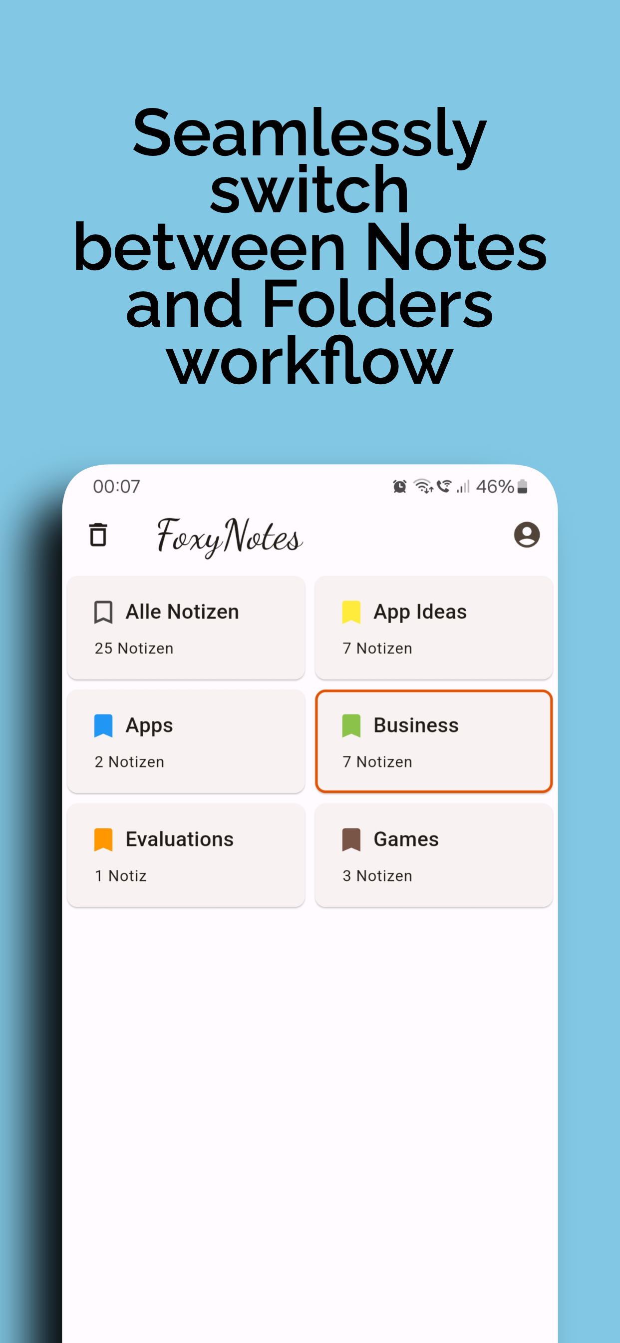 FoxyNotes gallery image