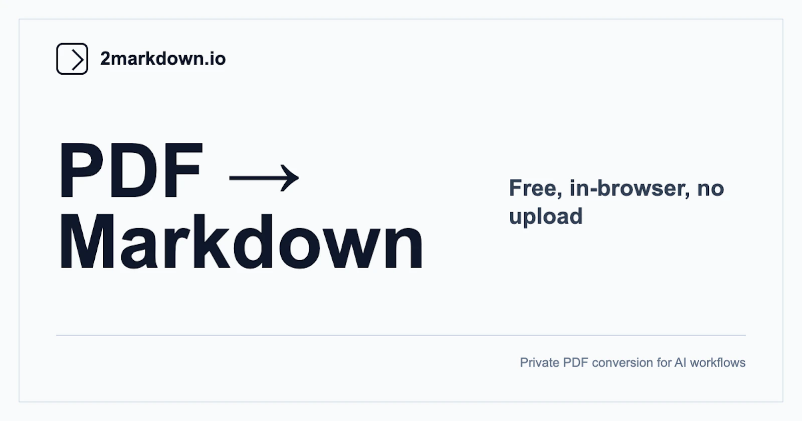 2markdown.io screenshot 1