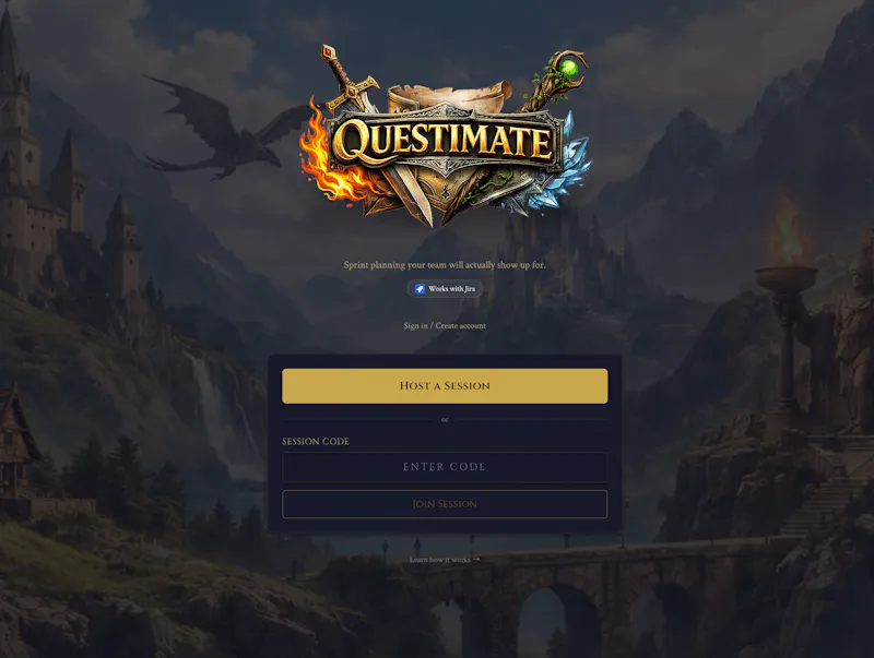 Questimate screenshot 1