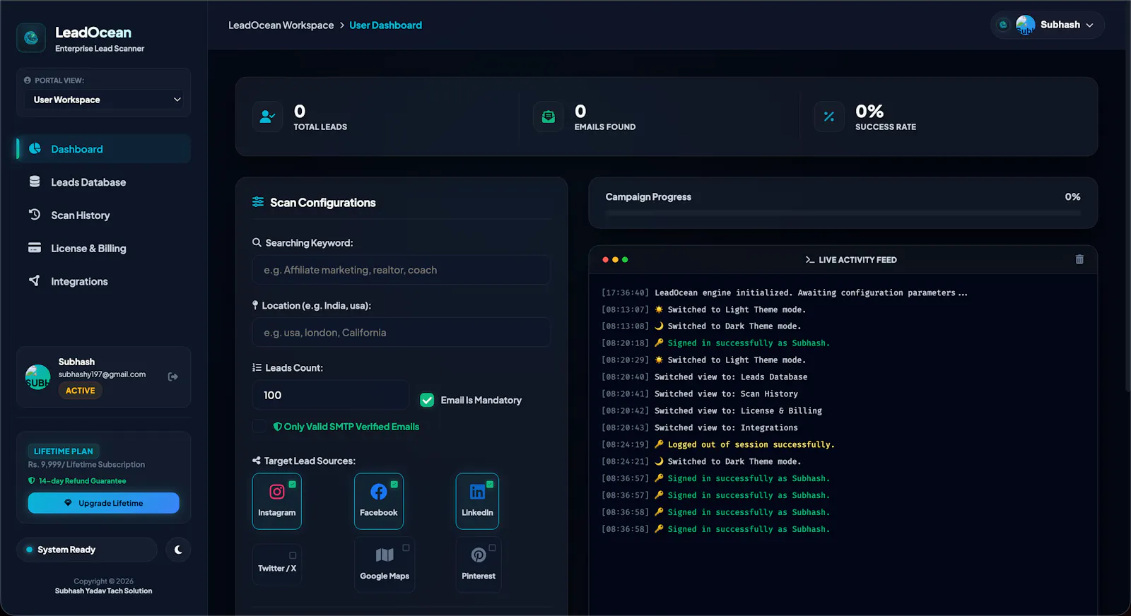 LeadOcean screenshot 4