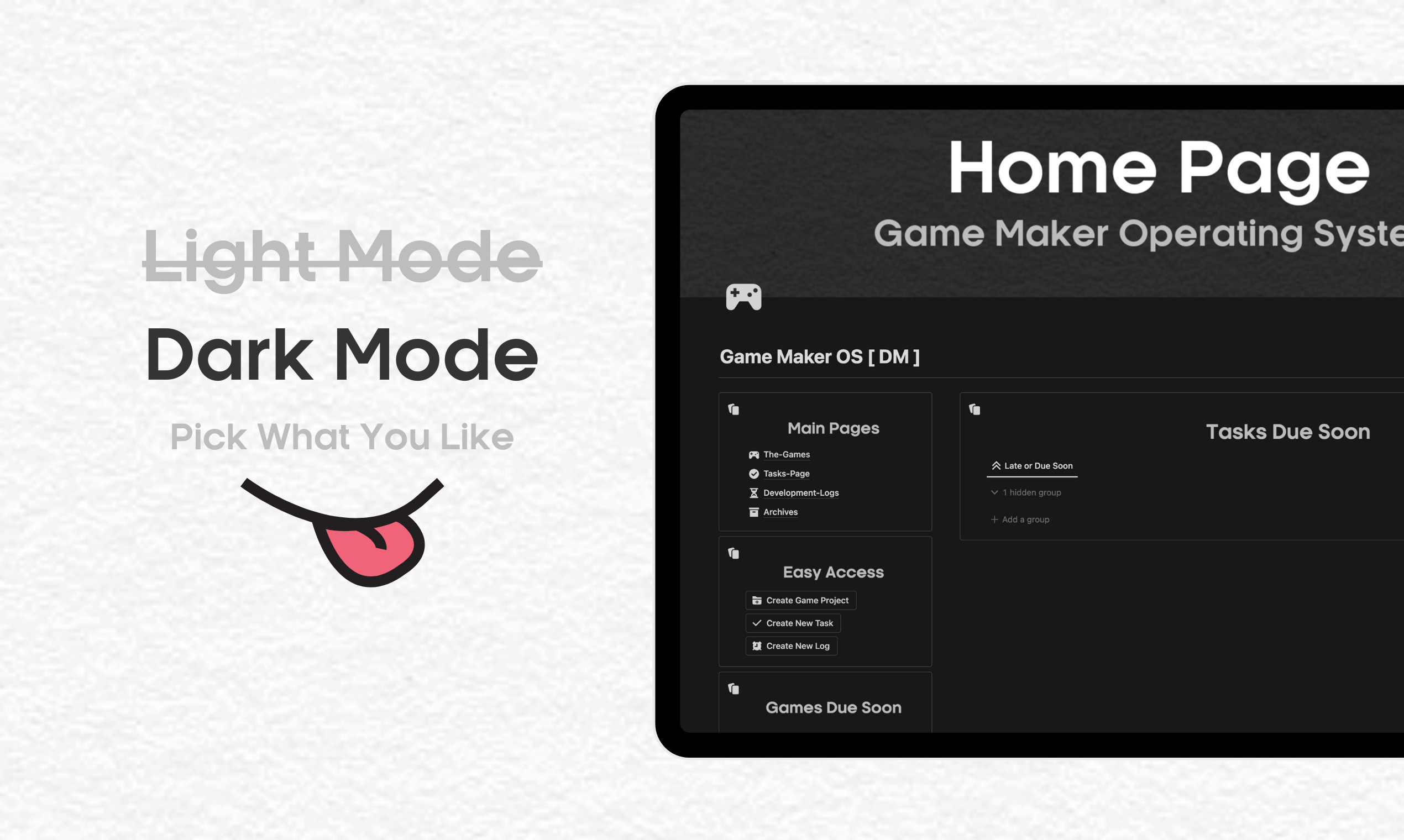 Game Development Manager | Game Maker OS gallery image
