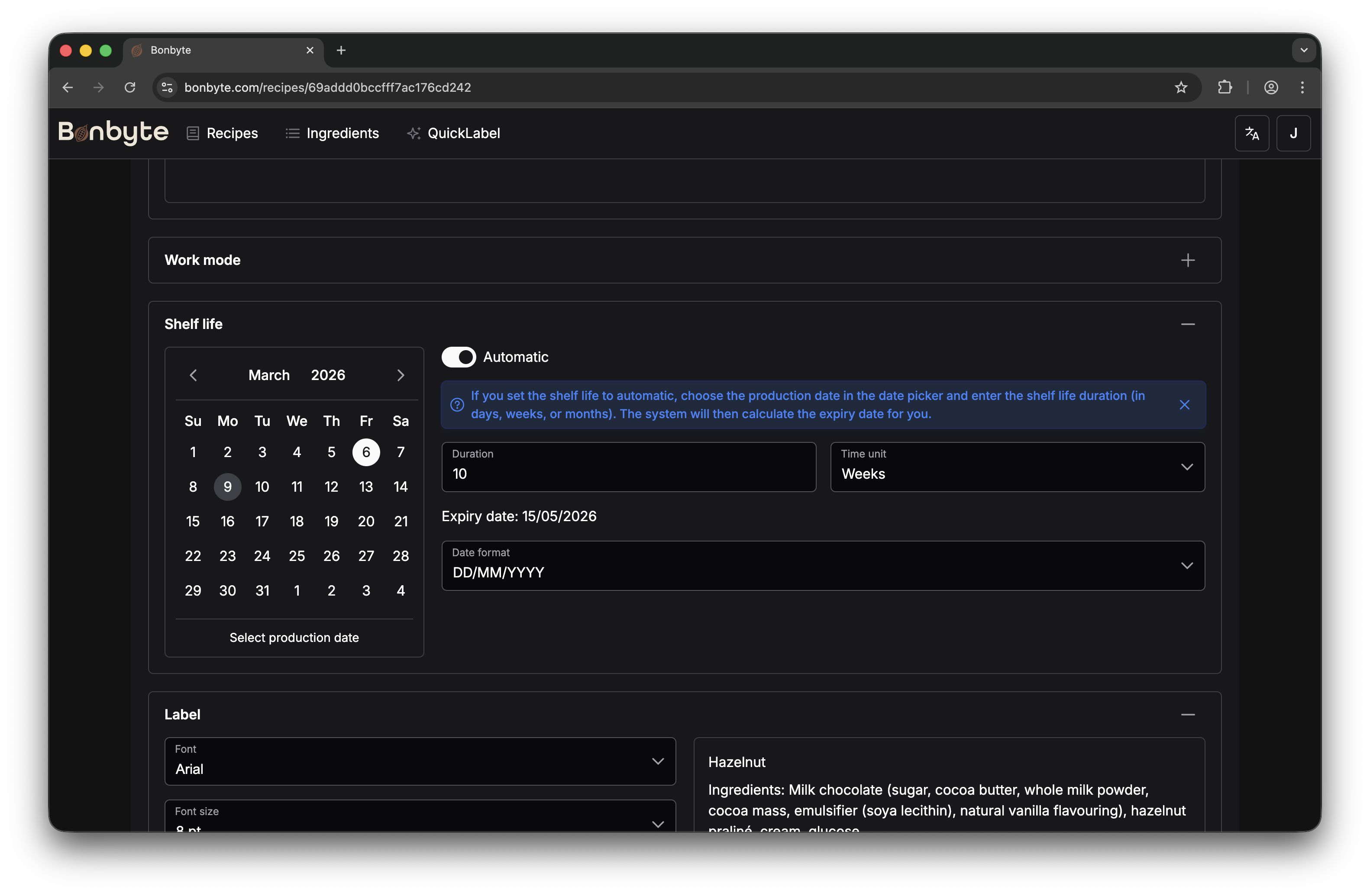 Bonbyte - Screenshot 3 showing product features and functionality