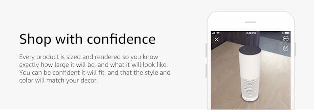 Amazon AR view gallery image