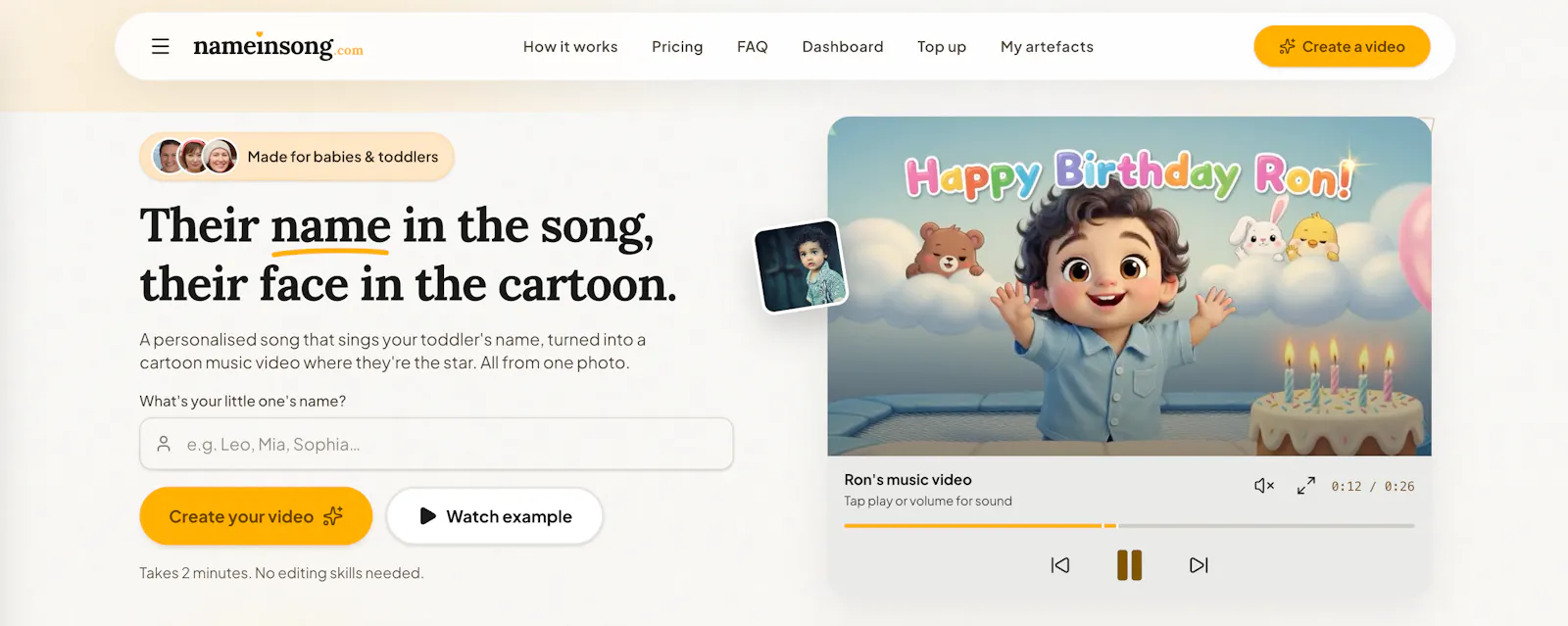 Name in Song screenshot 1