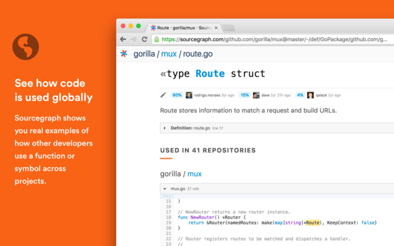Sourcegraph for GitHub gallery image