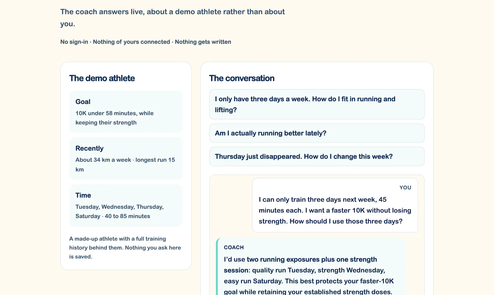 Long Run Hybrid Coach screenshot 3