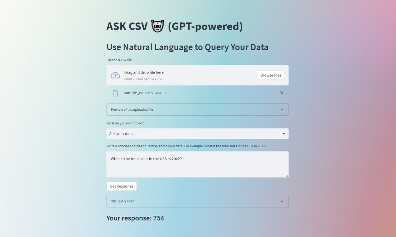 AskCSV gallery image