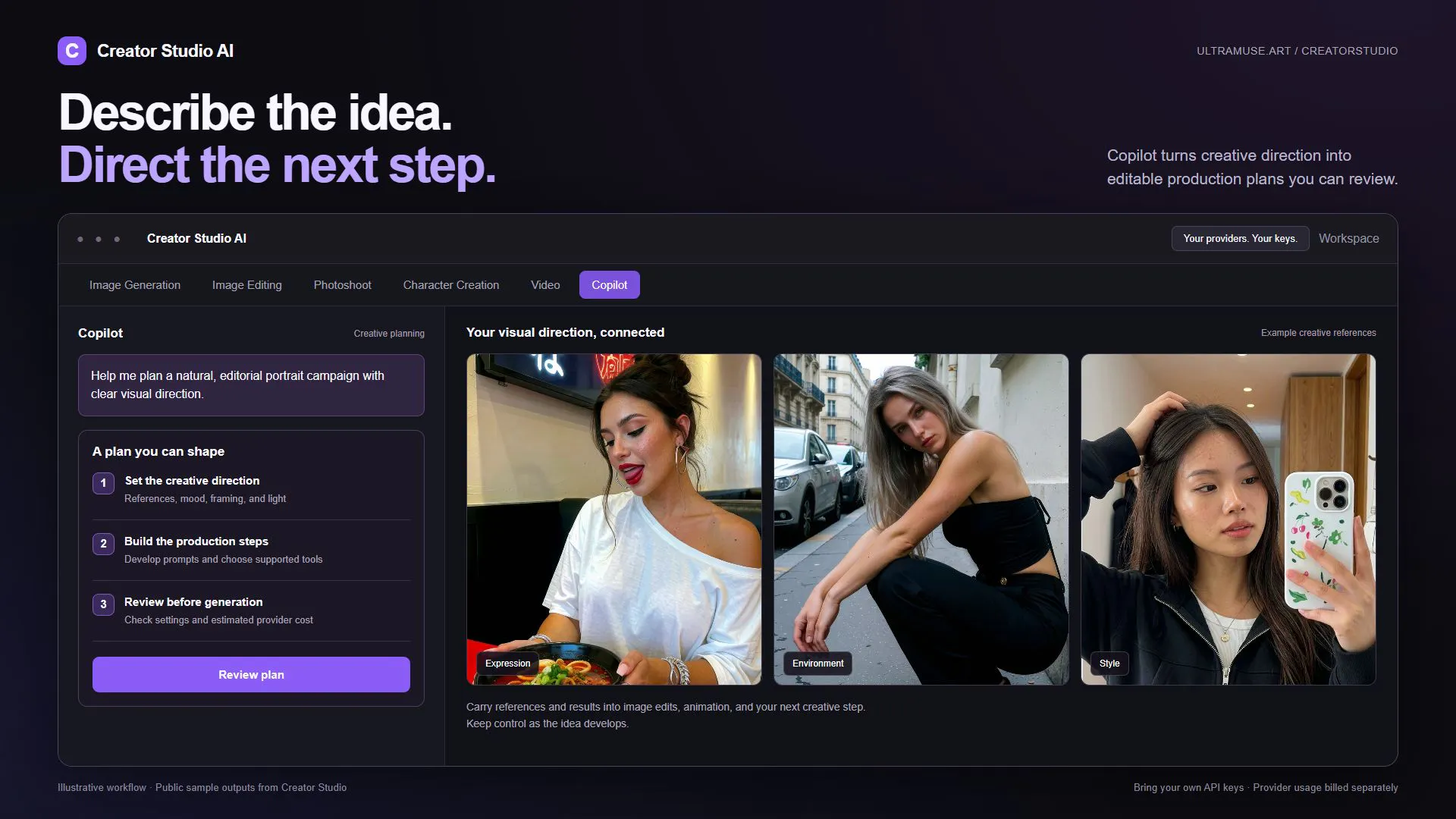 Creator Studio AI gallery image