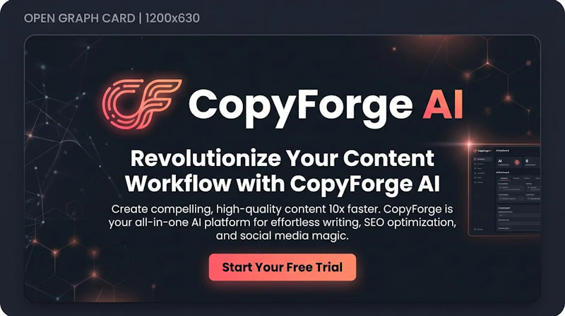 CopyForge AI screenshot 1