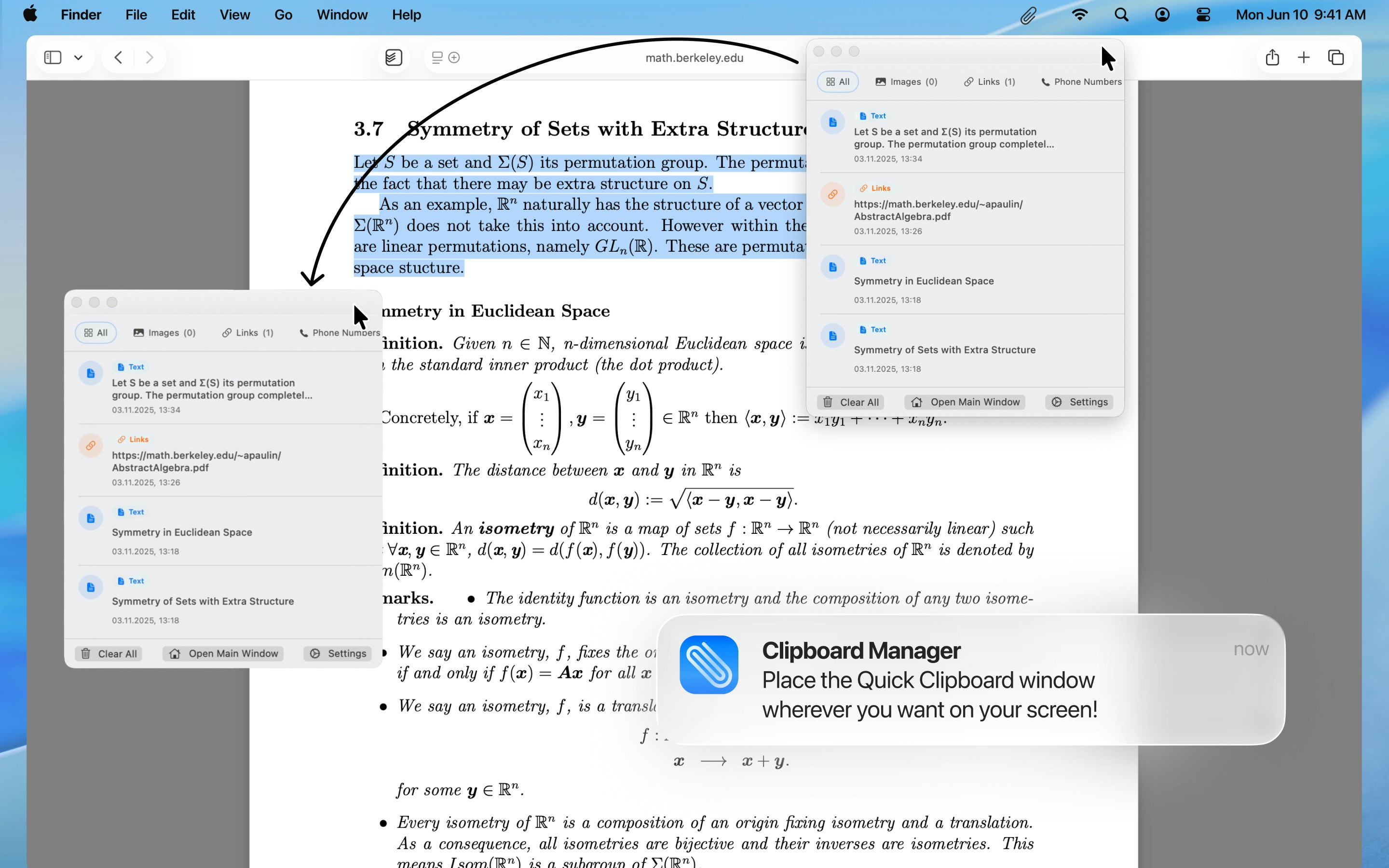Clipboard Manager - Screenshot 5 showing product features and functionality