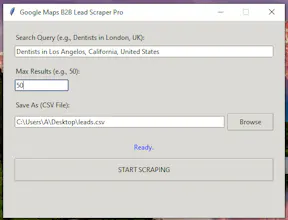 Google Maps B2B Scraper PRO gallery image