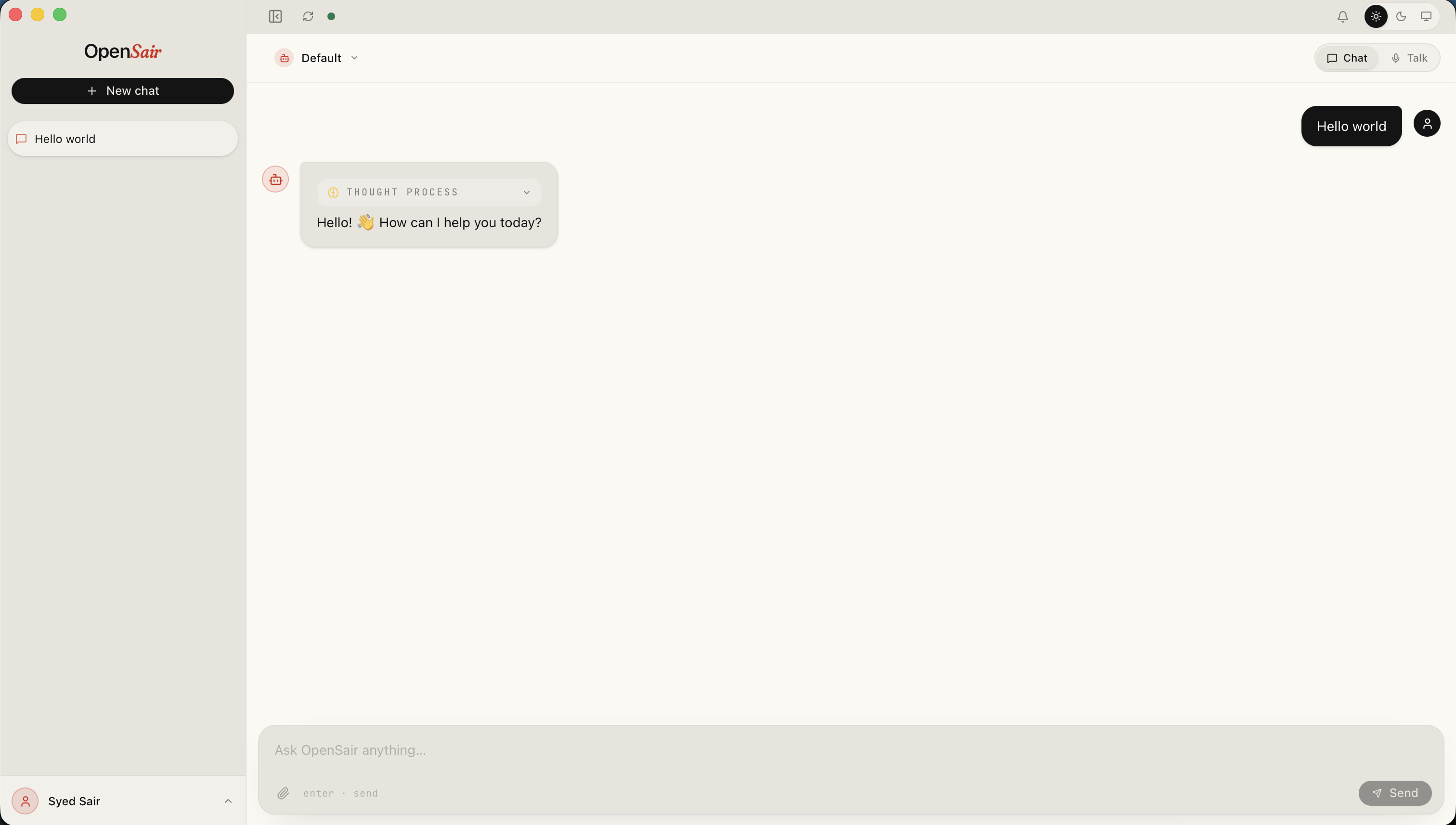 OpenSair gallery image
